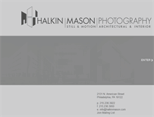 Tablet Screenshot of halkinmasonphotography.com